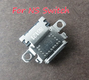 высококачественные оригинальные запасные части Разъем для зарядки для ремонта игровой консоли Switch NS