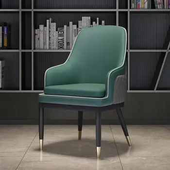 Минималистичные обеденные стулья в скандинавском стиле, Современный Удобный дизайн, Роскошные Обеденные стулья для гостиной, мебель для дома Cadeira GXR46XP