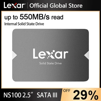 Lexar SSD sata 3 Drive HDD 2,5 Жесткий Диск SSD 128 ГБ 256 ГБ 512 ГБ 1 ТБ 2 ТБ HD SATA III Диск Внутренний Жесткий Диск для Портативного Компьютера