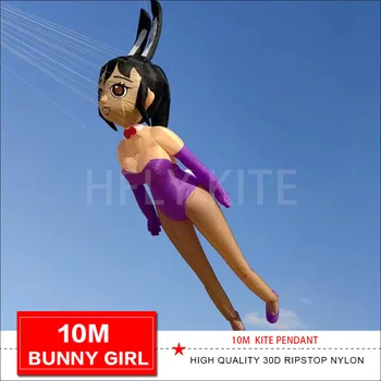 НОВОЕ поступление 10-метровая прачечная для воздушных змеев с изображением девочки-кролика