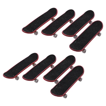 8 шт. профессиональных мини-грифелей/пальчиковых скейтбордов, уникальная матовая поверхность (случайные узоры и цвета)