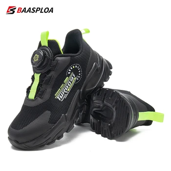 2023 Новые детские кроссовки Baasploa для бега, теннисная детская повседневная обувь для девочек, кроссовки с дышащей сеткой, кроссовки для бега для мальчиков
