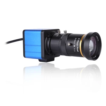 Камера 1080P HD, компьютерная камера, веб-камера, 2 Мегапикселя, 10-кратный оптический зум, ручная фокусировка, Автоматическая компенсация экспозиции с микрофоном