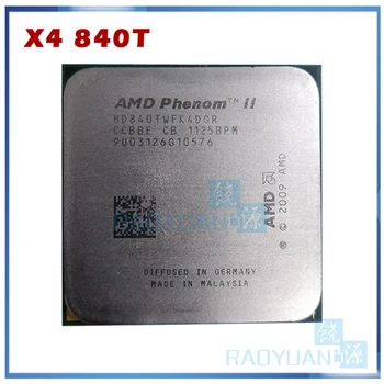 Четырехъядерный настольный процессор AMD Phenom II X4 840T с частотой 2,9 ГГц X4-840T HD840TWFK4DGR Socket AM3
