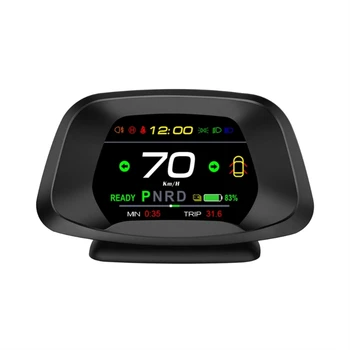 Головной дисплей GPS Автомобильная электроника Интеллектуальный датчик вождения Спидометр Сигнализация