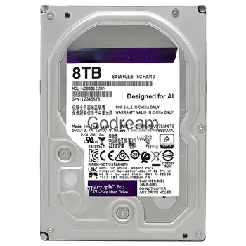 Для Western Data WD8001EJRP от 7200 до 8 ТБ SATA3 256M жесткий диск для мониторинга 8T фиолетовый диск