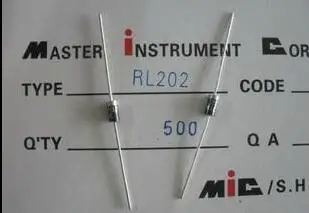 Совершенно новый выпрямительный диод MIC RL201 RL 201 RL-201 2A 50V DO-41 500 шт./кор.