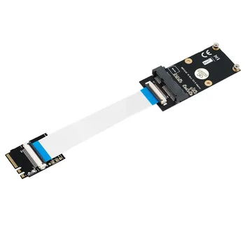 M.2 NGFF Ключ A/E/A + E к адаптеру Mini PCI-E Гибкий кабель WiFi Беспроводной адаптер Adpater Поддерживает Половинную Полноразмерную сетевую карту Mini PCI-E