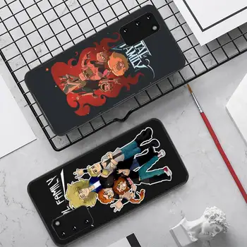 Yinuoda мультяшный металлический семейный Чехол для телефона Samsung S20 lite S21 S10 S9 plus для Redmi Note8 9pro для Huawei Y6 чехол