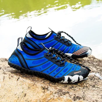 Быстросохнущая пляжная обувь для плавания, дышащие нескользящие кроссовки для бега, Износостойкие Удобные принадлежности для активного отдыха для женщин и мужчин