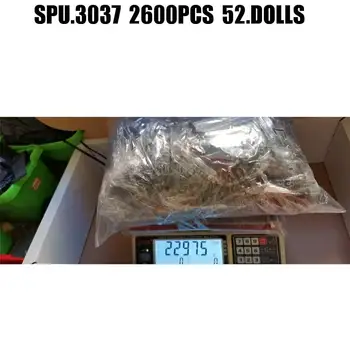 Sy1361 2600шт 52 куклы Строительные блоки кирпичная модель игрушки