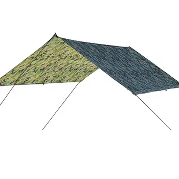 Водонепроницаемый брезент для палатки, Сверхлегкий полезный навес для путешествий, солнцезащитный козырек, устойчивая тень, парус, принадлежности для сада на заднем дворе