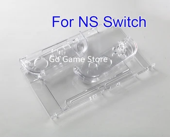 1 комплект для переключателя Nintend, корпус NSClear Crystal с защитой от царапин, состоящий из 3 частей, защитный кожух