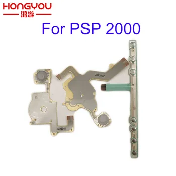 10 комплектов для PSP 2000 PSP2000 Направление замены кабеля Перекрестная кнопка Левая клавиша Регулировки громкости Правая клавиатура Гибкий кабель