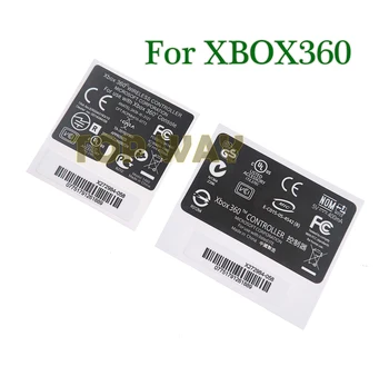 500шт Лазерные наклейки Замена Печатей Этикеток Для Xbox360 xbox 360 Проводной Беспроводной Контроллер Задняя Этикетка Серийный Номер Без Наклейки