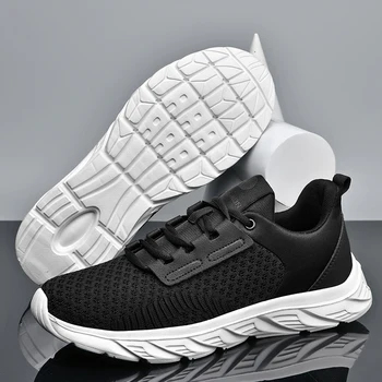 Суперлегкие дышащие мужские кроссовки для бега, комфортные износостойкие кроссовки Tenis Masculino, уличная спортивная обувь для бега, модная шнуровка