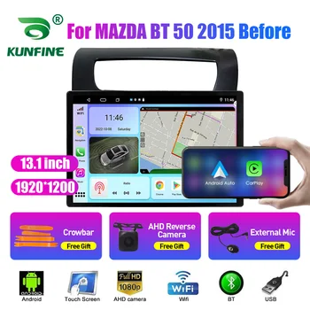13,1-дюймовый Автомобильный Радиоприемник для MAZDA BT 50 2015 Перед Автомобильным DVD GPS Навигатором Стерео Carplay 2 Din Центральный Мультимедийный Android Auto