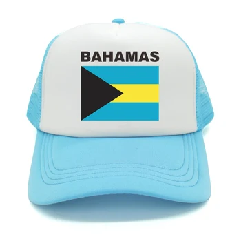 Багамская Кепка Дальнобойщика Мужская Крутая Багамская Шляпа Бейсболка Унисекс Сетчатые Кепки