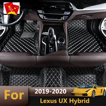 Автомобильные ковры для Lexus UX Hybrid 2020 2019 Автомобильные Коврики для пола Водонепроницаемые Автомобильные Аксессуары для интерьера автомобилей на заказ, Накладки для ног