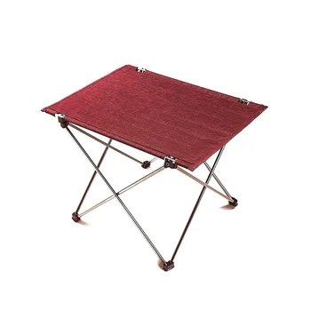 Дикий Открытый Сверхлегкий Обеденный стол для кемпинга и пикника, портативный Складной Стол из ткани Оксфорд для пляжа без песка