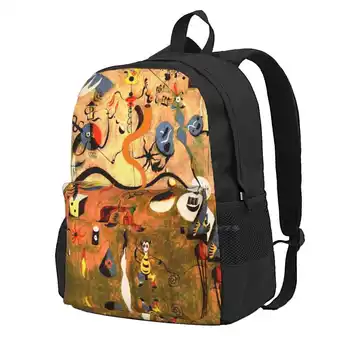 Карнавал дизайна 3D-печати, рюкзак, студенческая сумка, Изобразительное искусство, Знаменитая работа Пикассо, художественный минимализм, Уникальная Джоан Сюрреализм