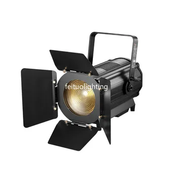 2 Шт./ЛОТ 300 Вт или 350 Вт Непрерывное освещение Фотостудии RGBW или RGBAL led fresnel studio spot light