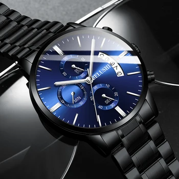 Мужские часы Diver люксового бренда BELUSHI, мужские деловые часы высокого класса, мужские водонепроницаемые спортивные кварцевые наручные часы relogio masculino