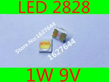 200ШТ Для SHARP LED Применение Подсветки ЖК-телевизора/Монитора Высокая Мощность светодиодной Подсветки 1 Вт 9 В 2828 Холодный Белый