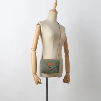 M438 Новое поступление, мини-женская диагональная сумка, универсальная маленькая квадратная сумка на одно плечо, сменная сумка для мобильного телефона, персонализированная холщовая сумка