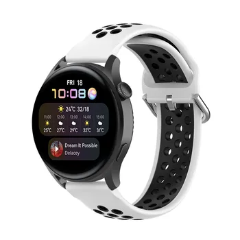 силиконовый ремешок 20 мм совместим с Samsung Galaxy watch 41 мм/Active 2/Huawei watch 42 мм Мягкий сменный ремешок для Amazfit Bip