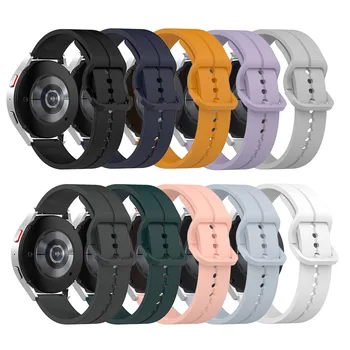 20 мм 22 мм Силиконовый Ремешок для Huawei Watch GT3 SE GT 3/2 42 мм 46 мм Ремешок для Смарт-часов Samsung Galaxy Watch 3 4 5