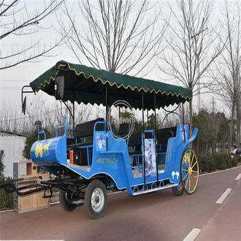 Туристическая Повозка Электрический Тип Конной Повозки Для автобуса Snic View, В котором Могут Разместиться Десять Человек По Индивидуальному Заказу Acpt Для Продажи Целиком