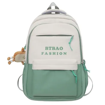 Школьные сумки для подростков, рюкзак для девочек, студенческий рюкзак, женская нейлоновая сумка для книг, Корейский рюкзак
