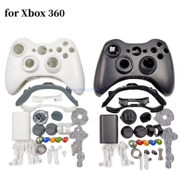 Для беспроводного контроллера XBOX 360, полный чехол, чехол для геймпада с кнопками, бампер для аналогового джойстика для XBox 360, игровой аксессуар 