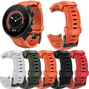 Спортивный силиконовый сменный браслет для смарт-часов SUUNTO 9 / Baro, быстросъемные умные часы, модные аксессуары