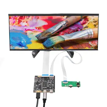 Плата контроллера Type C mini HDMI и 12,3-дюймовый широкоформатный экран 2400x900 2K IPS LCD