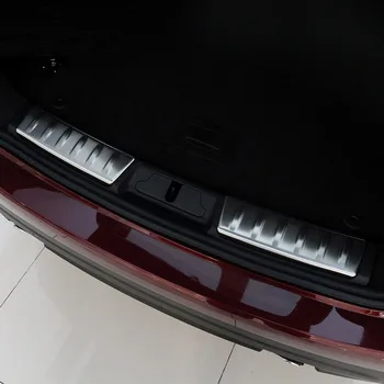 Накладка на порог заднего бампера из нержавеющей стали для автомобиля Jaguar F-Pace Внутри салона, Защитная накладка на заднее крыло, Автомобильные Аксессуары