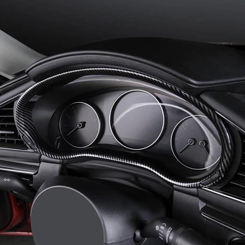 Аксессуары для стайлинга автомобилей Mazda 3 И CX-30 CX30 2019 2020 2021 Измеритель скорости Приборная панель Экран прибора Пленка Окантовка рамки Отделка
