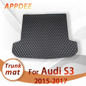 APPDEE Коврик для багажника автомобиля Audi S3 2015 2016 2017 грузовой лайнер ковер аксессуары для интерьера крышка
