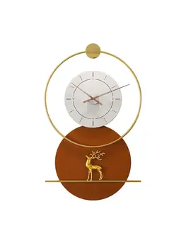Механизм из Тонких Деталей Настенные Часы В Гостиной Звук Эстетичный Стрелки Подростковый Механизм Настенных Часов Персонализированный Номер Horloges WW50WC