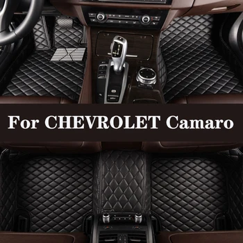 Кожаный автомобильный коврик с полным покрытием на заказ для CHEVROLET Camaro ss Camaro (Купе) Equinox (5 мест) автомобильные аксессуары для салона автомобиля