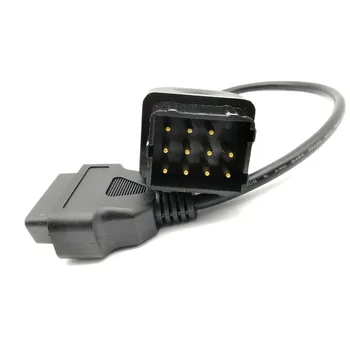 Соединительный кабель диагностического адаптера с разъемом от 12 до 16 контактов OBD2 для Renault