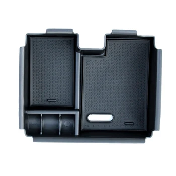 Автомобильный органайзер для хранения центрального подлокотника для Land Range Rover Evoque 2009-2013, Держатель контейнера, Аксессуары для лотка, Стайлинг автомобиля
