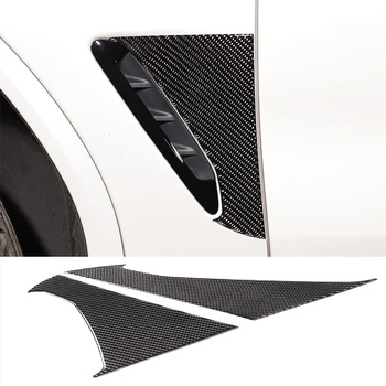 На 2018 2019 2020 2021 2022 годы BMW X3 G01 Из мягкого углеродного волокна, накладка на переднее крыло автомобиля, наклейка на автомобиль, аксессуары для интерьера