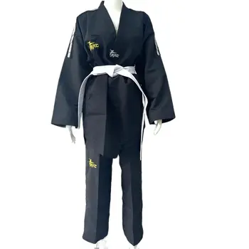 Летняя дышащая форма для тхэквондо, облегающий костюм для боевых искусств, каратэ Gi