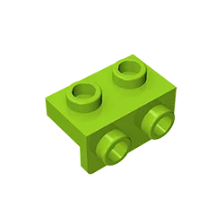 Строительные блоки EK Совместимы с LEGO 99781 Кронштейн 1 x 2 - 1 x 2 Техническая поддержка MOC Аксессуары Детали Сборочный набор Кирпичи