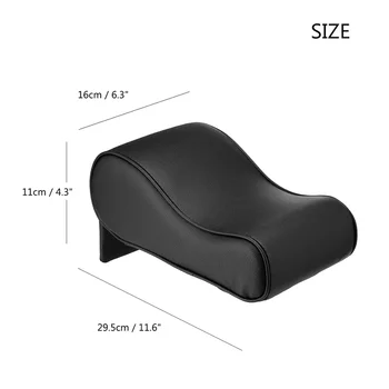 Универсальная подушка для центральной консоли автомобиля, автокресло, подушка для отдыха, коврик (черный)