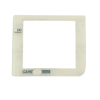 Замена объектива с белым экраном для Nintendo Game boy Pocket GBP, цветная крышка объектива