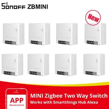 1/30ШТ Itead SONOFF Zigbee 3.0 ZB MINI Smart Switch Двухстороннее приложение Дистанционного Управления Smart Home Работает со SmartThings