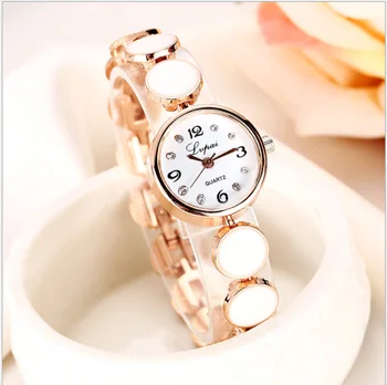 Часы Relogio Feminino Watch Женская мода Montre Femme Женские Часы Кварцевые-Лучшие Наручные Часы часы женские
